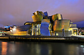 Guggenheim Museum designed by architect Frank Gehry, Bilbao, province of Biscay, Basque Country, Spain, Europe