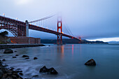 Die berühmte Golden Gate Bridge,San Francisco,Kalifornien,Vereinigte Staaten von Amerika,Nordamerika