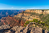 Grand Canyon,Pipe Creek Vista,Grand-Canyon-Nationalpark,UNESCO-Welterbe,Arizona,Vereinigte Staaten von Amerika,Nordamerika