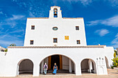 Church of Sant Josep de sa Talaia, Sant Josep de sa Talaia, Ibiza, Balearic Islands, Spain, Mediterranean, Europe