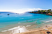 Cala Llenya Beach, Ibiza, Balearic Islands, Spain, Mediterranean, Europe