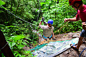 Canyoning and waterfall rappelling experience with Pure Trek in La Fortuna, Costa Rica