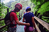 Canyoning und Abseilen von Wasserfällen mit Pure Trek in La Fortuna,Costa Rica