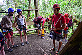 Canyoning and waterfall rappelling experience with Pure Trek in La Fortuna, Costa Rica