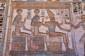 Habu-Tempel,Tempel von Ramses III,Luxor,Ägypten.