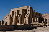 Der Tempel von Ramses II (Ramesseum),Luxor,Ägypten.