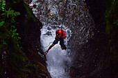 Canyoning and waterfall rappelling experience with Pure Trek in La Fortuna, Costa Rica