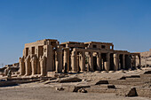 Der Tempel von Ramses II (das Ramesseum),Luxor,Ägypten.