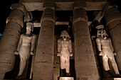 Luxor-Tempel bei Nacht,Luxor,Ägypten.