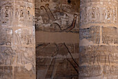 Habu-Tempel,Tempel von Ramses III.,Luxor,Ägypten.