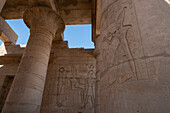 Der Tempel von Ramses II (das Ramesseum),Luxor,Ägypten.