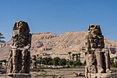 Colossi of Memmon, Luxor, Egypt.