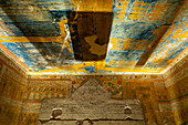 Ramses IV tomb, Valley of the Kings, Luxor, Egypt.