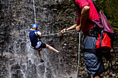 Canyoning and waterfall rappelling experience with Pure Trek in La Fortuna, Costa Rica