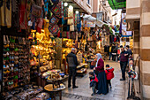 Khan Al-Khalili market, Cairo, Egypt.