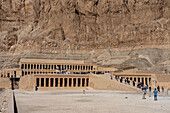 Totentempel der Hatschepsut in Deir al-Bahri,Ägypten.