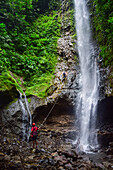 Canyoning and waterfall rappelling experience with Pure Trek in La Fortuna, Costa Rica