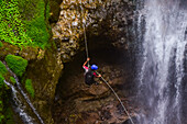 Canyoning and waterfall rappelling experience with Pure Trek in La Fortuna, Costa Rica