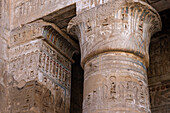 Habu-Tempel,Tempel von Ramses III.,Luxor,Ägypten.