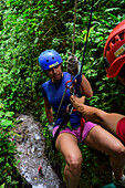 Canyoning and waterfall rappelling experience with Pure Trek in La Fortuna, Costa Rica