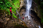 Canyoning und Abseilen von Wasserfällen mit Pure Trek in La Fortuna,Costa Rica