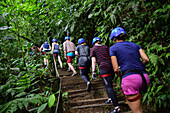 Canyoning und Abseilen von Wasserfällen mit Pure Trek in La Fortuna,Costa Rica