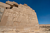 Der Tempel von Ramses II. (das Ramesseum),Luxor,Ägypten.