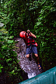 Canyoning and waterfall rappelling experience with Pure Trek in La Fortuna, Costa Rica