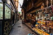 Khan Al-Khalili market, Cairo, Egypt.