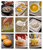 Prepare Eggs Benedict with Hollandaise sauce
