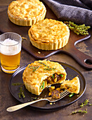 Mini beef pie (beef pie)