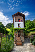 Picturesque village of Ziortza Bolivar (Bolibar) or Puebla de Bolivar (Puebla de Bolibar), Simon Bolivar birthplace in province of Vizcaya (Bizkaia), Basque Country, Euskadi, Spain.