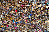 Love Locks in Paris, France