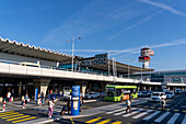 Rome's Leonardo da Vinci International Airport in Fiumicino, Italy.