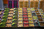 Fruit and Vegetable section, in Mercabarna. Barcelona´s Central Markets. Barcelona. Spain