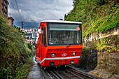 Funicular de Artxanda cable car, Bilbao, Biscay, Basque Country, Euskadi, Euskal Herria, Spain