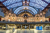 Central Train Station in Antwerp Belgium