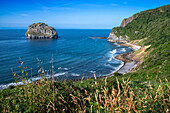 Beach next to San Juan de Gaztelugatxe, Basque Country, Euskadi, Euskaerria, Spain.