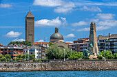 Evaristo de Churruca monument or Evaristo Txurrukari monumentua in Getxo, Bilbao province, Basque Country, Euskadi, Spain.