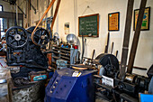 The Basque Railway Museum, located in the garages and workshops of the former Urola railway in Azpeitia, Gipuzkoa, Euskadi, Basque country, Spain.