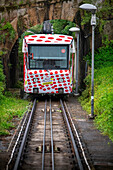 Funicular de Artxanda cable car, Bilbao, Biscay, Basque Country, Euskadi, Euskal Herria, Spain