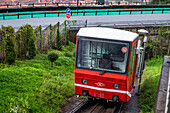 Funicular de Artxanda cable car, Bilbao, Biscay, Basque Country, Euskadi, Euskal Herria, Spain