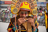 Murgas, individual costumes and majestic floats come together to provide an unforgettable spectacle at the Grand Parade of the Black and White Carnival, held on January 6 in Pasto, Nariño, Colombia.