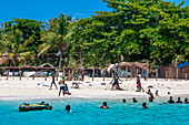 Waterfront beach in Île-à-Vache, Sud Province, Haiti