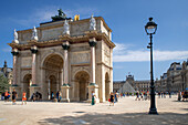 Arc de Triomphe du Carrousel, Paris France.