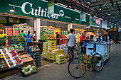 Fruit and Vegetable section, in Mercabarna. Barcelona´s Central Markets. Barcelona. Spain