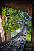 Funicular de Artxanda cable car, Bilbao, Biscay, Basque Country, Euskadi, Euskal Herria, Spain