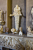 Statue of Artemis in the Gallery of the Candelabra, Pio Clementino Museum, Vatican Museums, Vatican City, Rome, Italy.