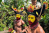 The Huli Wigmen of Papua New Guinea, Highlands Region