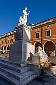 Monument to Maria Beatrice d'Este, by Pietro Fontana in 1824. Piazza Alberica, Carrara, Italy.